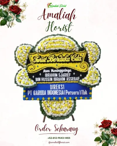 Papan Bunga Duka di Sipayung